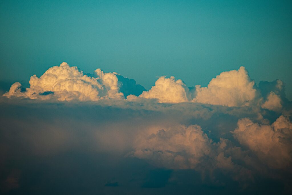Clouds in the sky